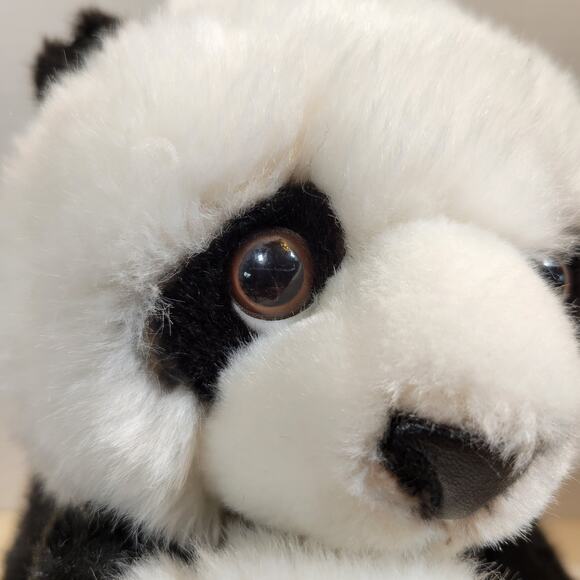WWF Panda Mom Baby Plush 11" Protecting Pandas Dutch Design Bon Ton Toys - Picture 8 of 16